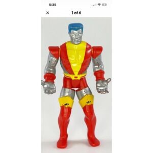 Vintage Toy Biz Marvel Super Heroes Uncanny X-Men Colossus Action Figure 1990s